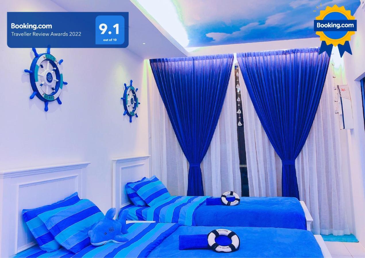 Cat City Mediterranean Theme City&Pool View Homestay 貓城地中海主題城市泳池風景民宿 Kuching Esterno foto